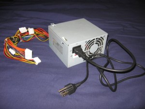 Cheap No-Name Brand Power Supply Unit that Came with a Case Bundle
