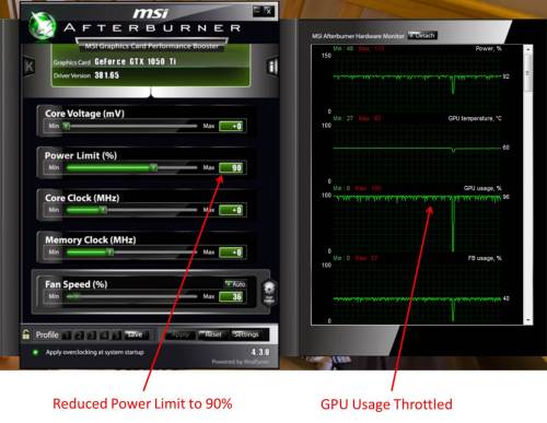 GTX 1050 Throttled