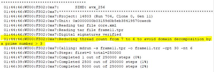 Prime Number Thread Adjust