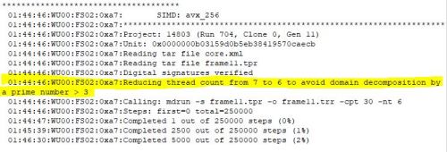 Prime Number Thread Adjust